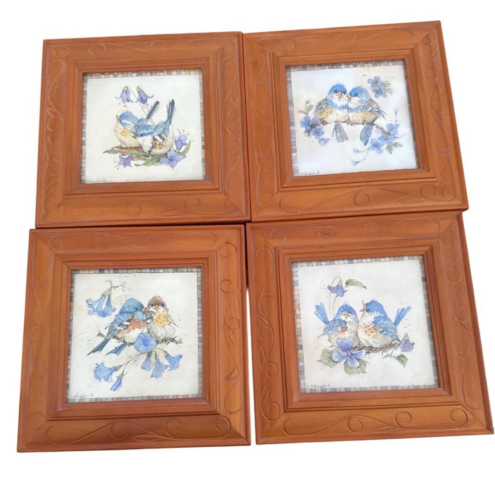 Carolyn Shores-Wright "Nature In‎ Miniature l-lV"framed art prints 
CottageCore